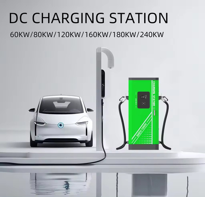 Estación de carga de vehículos domésticos de 120 kW 240 kW EV DC para piezas de vehículos energéticos montadas en el suelo