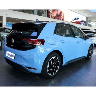 2023 Volkswagen ID3 coche pequeño eléctrico con 450 km de largo alcance y 1760 kg de peso en el borde